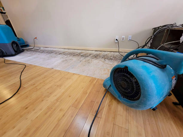 Professional Flood Damage Cleanup technician working in Crawford, TX